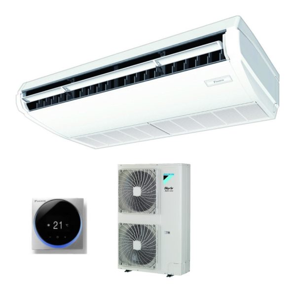 Climatizzatore Condizionatore Daikin Pensile a Soffitto DC Inverter 36000 Btu FHA100A Monofase R-32 Wi-Fi Optional con Comando a Filo Sale