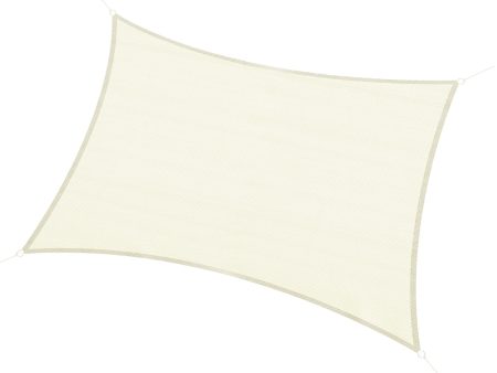 Easycomfort Tenda Tendone parasole rettangolare (colore: crema, dimensione: 3x4m) Online now