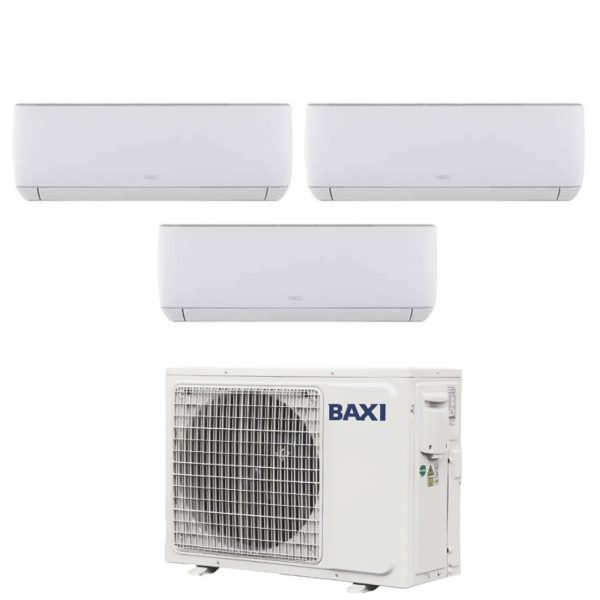 Climatizzatore Condizionatore Baxi Trial Split Inverter serie ASTRA 9+9+9 con LSGT60-3M R-32 Wi-Fi Optional 9000+9000+9000 - Novità Cheap