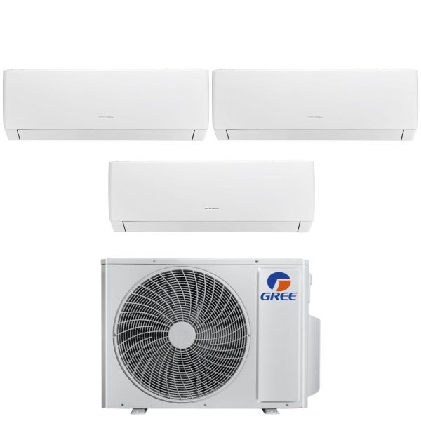 Climatizzatore Condizionatore Gree Quadri Split Inverter serie PULAR 7+7+7+9 con GWHD(28)NK6OO R-32 Wi-Fi Integrato 7000+7000+7000+9000 For Sale