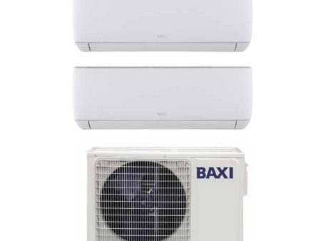 Climatizzatore Condizionatore Baxi Dual Split Inverter Serie Astra 9+9 con LSGT50-2M R-32 Wi-Fi Optional 9000+9000 - Novità Hot on Sale