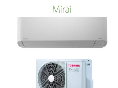 Climatizzatore Condizionatore Toshiba Inverter serie MIRAI 13000 Btu RAS-13BKVG-E R32 Wi-Fi Optional Online now