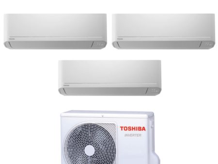 Climatizzatore Condizionatore Toshiba Trial Split Inverter serie SEIYA 10+10+13 (9+9+12) RAS-3M18U2AVG-E R-32 Wi-Fi Optional 10000+10000+13000 (9000+9000+12000) Hot on Sale