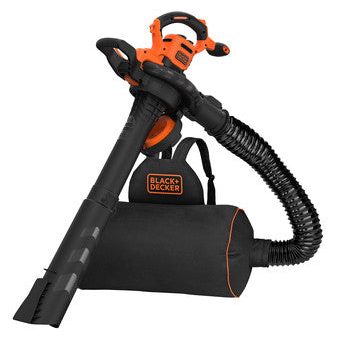 Aspiratore Soffiatore Trituratore Con Zaino A Filo Black & Decker Modello 3000W BEBLV300 Supply