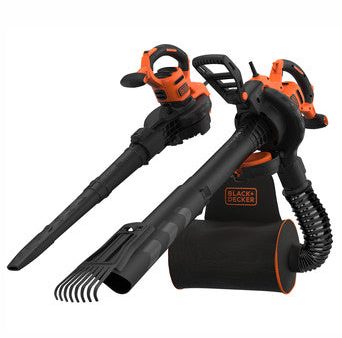 Aspiratore Soffiatore Trituratore Black & Decker A Filo Con Zaino E Raschietto  Modello BEBLV301 For Discount