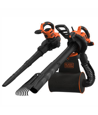 Aspiratore Soffiatore Trituratore Black & Decker A Filo Con Zaino E Raschietto  Modello BEBLV301 For Discount