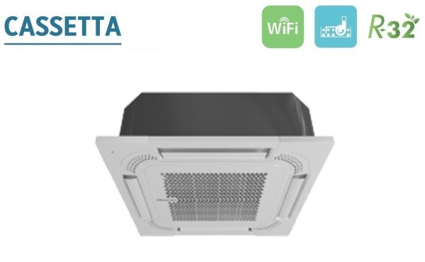 Climatizzatore Condizionatore Hisense Trial Split a Cassetta 12+12+12 con 4AMW81U4RAA R-32 Wi-Fi Optional 12000+12000+12000 - Novità Online now