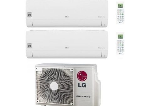 AREA OCCASIONI Climatizzatore Condizionatore LG Dual Split Inverter Serie LIBERO SMART 9+12 con MU2R15 R-32 Wi-Fi Integrato 9000+12000 For Discount