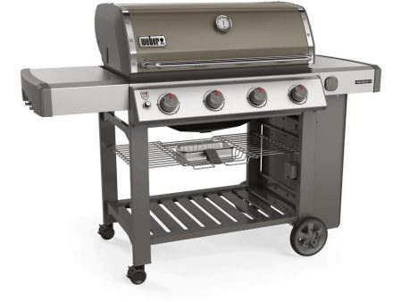 Barbecue a gas Weber Genesis® II E-410 GBS cod. 62051129 smoke grey Discount