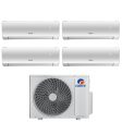 Climatizzatore Condizionatore Gree Quadri Split Inverter serie FAIRY 9+9+18+18 con GWHD(36)NK6LO R-32 Wi-Fi Integrato 9000+9000+18000+18000 For Discount