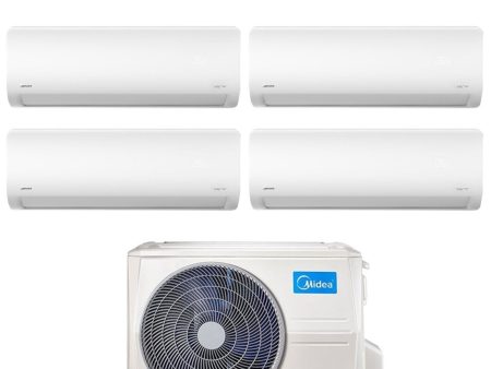 Climatizzatore Condizionatore Midea Quadri Split Inverter serie XTREME 9+9+12+12 con M4O-36FN8 R-32 Wi-Fi Integrato 9000+9000+12000+12000 - Novità Discount