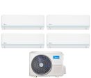 Climatizzatore Condizionatore Midea Quadri Split Inverter serie EVOLUTION 9+9+12+12 con M40B-36HFN8 R-32 Wi-Fi Optional 9000+9000+12000+12000 Online Hot Sale