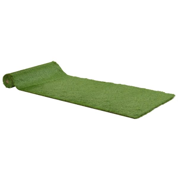 EASYCOMFORT Finto Prato 4x1m Erba 40mm, Tappeto Erboso Sintetico Verde Anti-UV Atossico e Drenante per Giardino e Cortile Supply