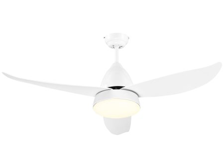 Easycomfort Ventilatore da Soffitto con Luce LED e Telecomando Incluso, 6 Velocità, ?122x45cm Online now