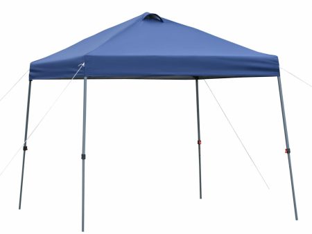 EASYCOMFORT Gazebo Pieghevole 3x3m da Giardino ed Esterno in Metallo e Tessuto Oxford Blu con Borsa da Viaggio For Sale