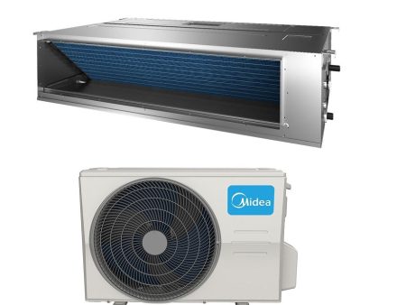 Climatizzatore Condizionatore Canalizzato Canalizzabile Midea Inverter 36000 btu R-32 MTI-36HWFNX completo di tecomando e comando a filo A++  Wi-Fi Optional - NOVITA For Sale