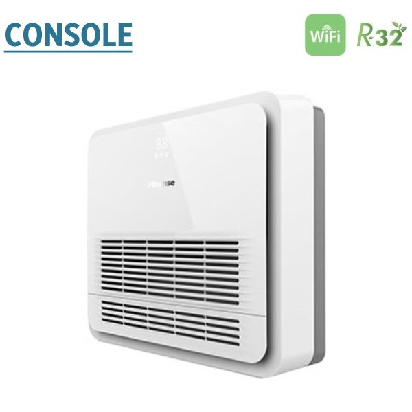 Climatizzatore Condizionatore Hisense Trial Split Console 9+9+9 con 3AMW62U4RFA R-32 Wi-Fi Optional Con Telecomando di Serie 9000+9000+9000 - Novità Online