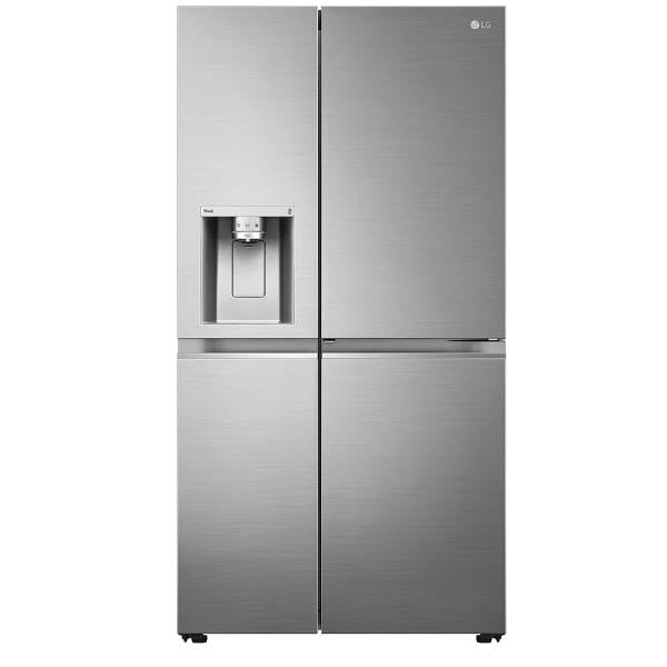 Frigoriero LG Smart Side by side GSJV91PZAE 635 Litri Classe energetica E (A179xL91xP73,5) Total No Frost 
Funzione Ghiaccio tritato Frost Door-in-Door™ Wi-Fi con SmartThinq™ Inox Discount