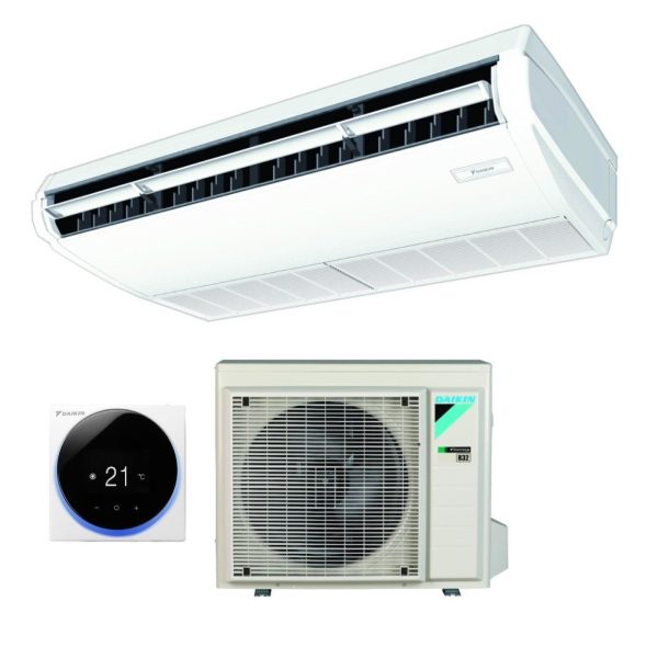 Climatizzatore Condizionatore Daikin Pensile a Soffitto DC Inverter 24000 Btu FHA71A Monofase R-32 Wi-Fi Optional con Comando a Filo Online Hot Sale