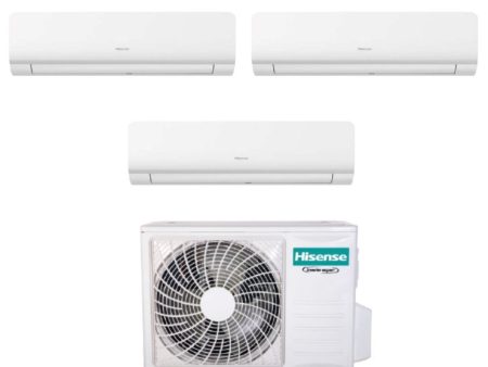 Climatizzatore Condizionatore Hisense Trial Split Inverter serie NEW ENERGY 7+12+18 con 3AMW62U4RFA R-32 Wi-Fi Integrato 7000+12000+18000 - Novità For Sale