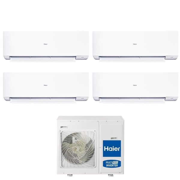 Climatizzatore Condizionatore Haier Quadri Split Inverter serie EXPERT 7+7+12+15 con 4U75S2SR5FA R-32 Wi-Fi Integrato 7000+7000+12000+15000 Sale