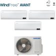 Climatizzatore Condizionatore Samsung Trial Split Inverter serie WINDFREE AVANT 9+9+9 con AJ052TXJ3KG R-32 Wi-Fi Integrato 9000+9000+9000 on Sale