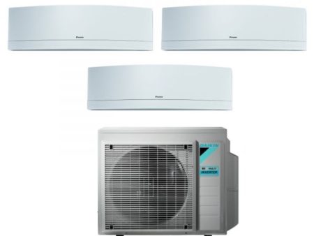 Climatizzatore Condizionatore Daikin Bluevolution Trial Split Inverter serie EMURA WHITE 9+9+9 con 3MXM52N R-32 Wi-Fi Integrato 9000+9000+9000 colore Bianco - Garanzia Italiana For Discount