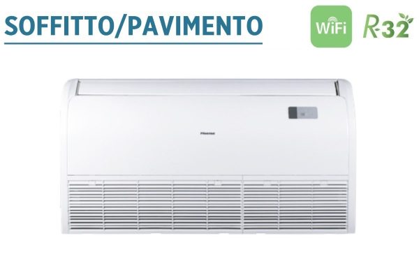 Climatizzatore Condizionatore Hisense Inverter Soffitto Pavimento 48000 Btu AUV140UR4RC4 R-32 Wi-Fi Optional Trifase con Telecomando di Serie Online now