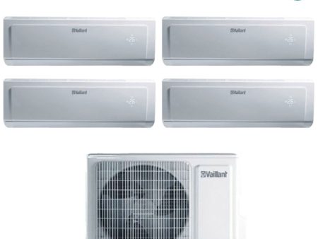 Climatizzatore Condizionatore Vaillant Quadri Split Inverter serie CLIMAVAIR PLUS VAI 8 9+9+9+9 con VAF8-080W4NO R-32 9000+9000+9000+9000 Hot on Sale