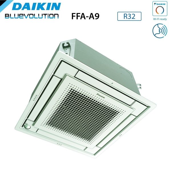 Climatizzatore Condizionatore Daikin Bluevolution Inverter Dual Split a Cassetta FFA-A 9+12 con 2MXM50A R-32 Wi-Fi Optional Con Griglia Bianca Inclusa 9000+12000 Garanzia Italiana Online now