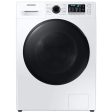 Lavasciuga a Caricamento Frontale Samsung 9 6 Kg 1400 Giri Serie 5000T Crystal Clean WD90TA046BE Classe E B Discount