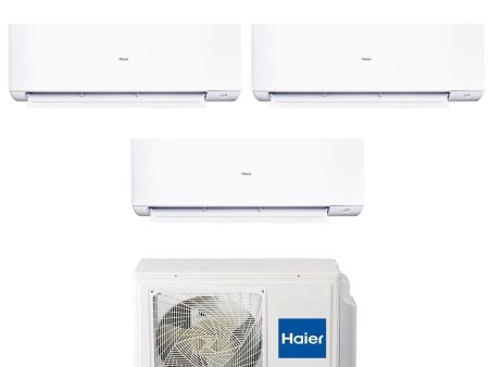 Climatizzatore Condizionatore Haier Trial Split Inverter serie EXPERT 9+9+15 con 3U70S2SR5FA R-32 Wi-Fi Integrato 9000+9000+15000 Discount