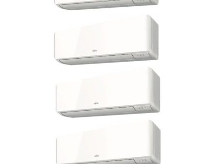 Climatizzatore Condizionatore Fujitsu Quadri Split Inverter serie KM 9+9+9+12 con AOYG30KBTA4 R-32 Wi-Fi Optional 9000+9000+9000+12000 - Novità Online now