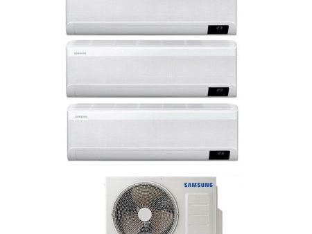 Climatizzatore Condizionatore Trial Split Inverter Samsung Serie Windfree Elite 7000+9000+12000 btu con AJ068TXJ3KG A++ Wi-Fi 7+9+12 R-32 - NOVITA  Online now