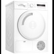 Asciugatrice a Condensazione Bosch 8 Kg a Carica Frontale Serie 4 EasyClean WTH83008II Classe A+ Cheap