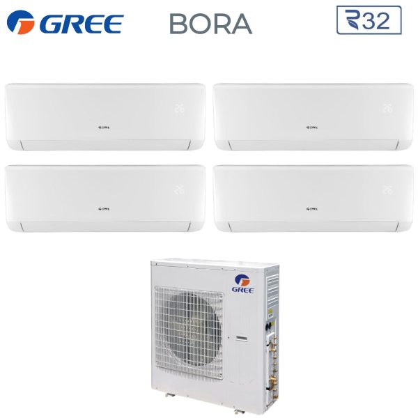 Climatizzatore Condizionatore Gree Penta Split Inverter serie BORA 9+9+9+9+9 GWHD42NK6LO R-32 9000+9000+9000+9000+9000 Online now