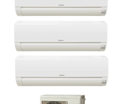 Climatizzatore Condizionatore Trial Split Inverter Hitachi serie Dodai Frostwash 7000+9000+9000 con RAM-53NE3F R-32 Wi-Fi Optional - NOVITA  7+9+9 Sale