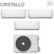 Climatizzatore Condizionatore Clivet Trial Split Inverter serie CRISTALLO 9+9+12 con MU2-Y 79M R-32 Wi-Fi Integrato 9000+9000+12000 For Cheap