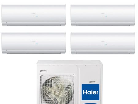 Climatizzatore Condizionatore Haier quadri split inverter Serie IES 9+9+12+12 con 4U85S2R2FA R32 wi-fi optional 9000+9000+12000+12000 Sale