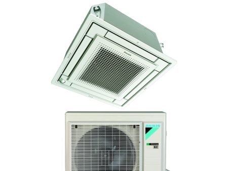 Climatizzatore Condizionatore Daikin a Cassetta Fully Flat 12000 Btu FFA35A9 R-32 Wi-Fi Optional con Griglia Inclusa Classe A++ A+ - Garanzia Italiana Online