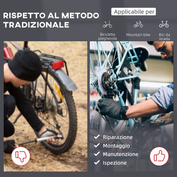 Easycomfort Cavalletto Supporto Manutenzione per Bicicletta Riparazione Bici Pieghevole Cheap