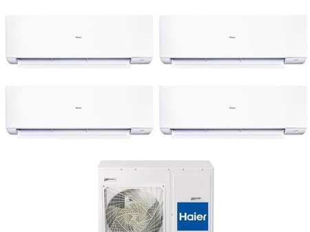 Climatizzatore Condizionatore Haier Quadri Split Inverter serie EXPERT 7+7+9+18 con 4U75S2SR5FA R-32 Wi-Fi Integrato 7000+7000+9000+18000 Online