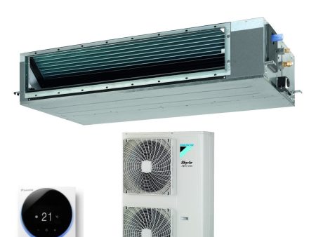 Climatizzatore Condizionatore Daikin Bluevolution Canalizzato Media Prevalenza 36000 Btu FBA100A + RZAG100NY1 Trifase R-32 Wi-Fi Optional Sale