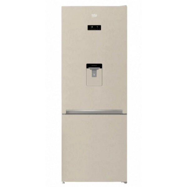 Frigorifero combinato Beko Total No-Frost 560 LT Beige RCNE560E40DBN (A192xL70xP74,5) Classe E Discount