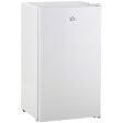 EasyComfort Frigo Portatile da 91L con Termostato Regolabile, Scaffali a Parete, Ripiani e un Cassetto, in Metallo e Plastica, 47.5x44.2x84cm, Bianco Online now