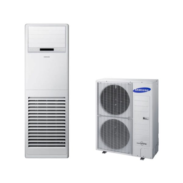 Climatizzatore Condizionatore Samsung Inverter a Colonna 48000 Btu AC140KNPDEH Trifase R-410 con Telecomando Wireless incluso For Discount