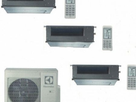 CLIMATIZZATORE CONDIZIONATORE ELECTROLUX CANALIZZABILE TRIAL 9+9+9 INVERTER EXU27JEWI DA 9000+9000+9000 BTU Discount