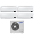 Climatizzatore Condizionatore Samsung Quadri Split Inverter serie WINDFREE AVANT 9+9+9+12 con AJ080TXJ4KG R-32 Wi-Fi Integrato 9000+9000+9000+12000 Online Sale