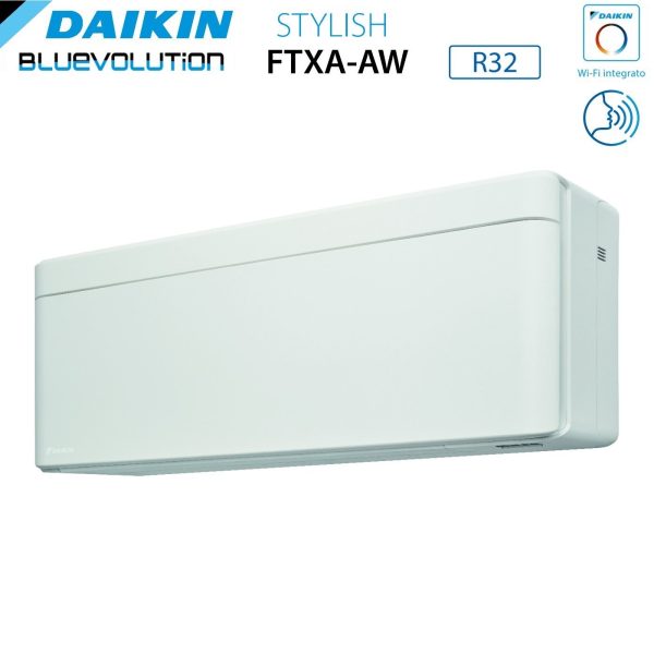 Climatizzatore Condizionatore Daikin Bluevolution Penta Split Inverter serie STYLISH WHITE 7+7+7+7+15 con 5MXM90N R-32 Wi-Fi Integrato 7000+7000+7000+7000+15000 - Garanzia Italiana For Discount