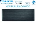 Climatizzatore Condizionatore Daikin Bluevolution Penta Split Inverter serie FTXA-BT STYLISH REAL BLACKWOOD 9+9+9+9+9 con 5MXM90N R-32 Wi-Fi Integrato 9000+9000+9000+9000+9000 Colore Legno Nero - Garanzia Italiana Online